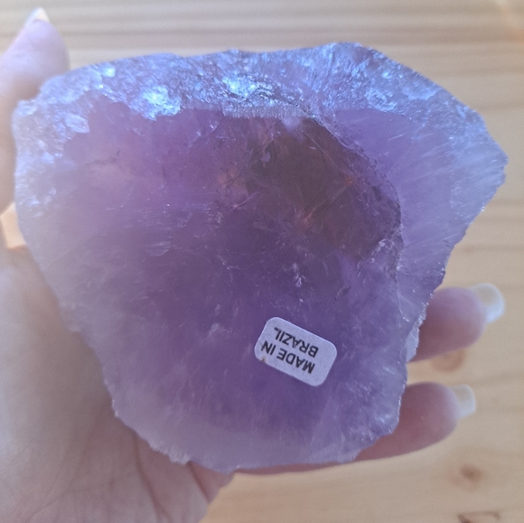 Amethyst Polished Point with a Flat Base - Picture 4 of 8